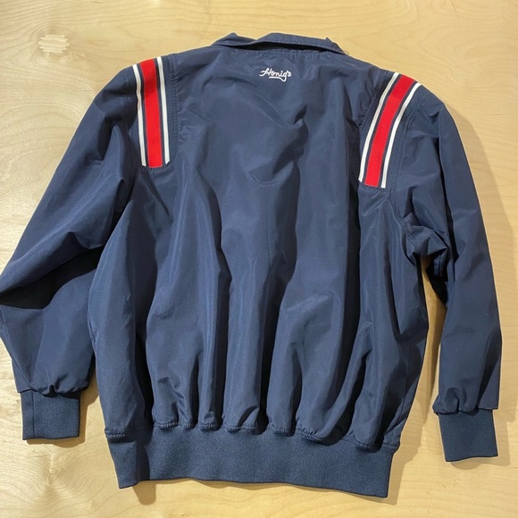 Honig’s Whistle Stop Men's Navy Pullover with Red Stripes XL (DV) - Picture 12 of 14